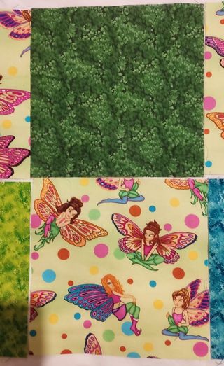 Lotto di 6 tessuti americani per Patchwork 20x20 