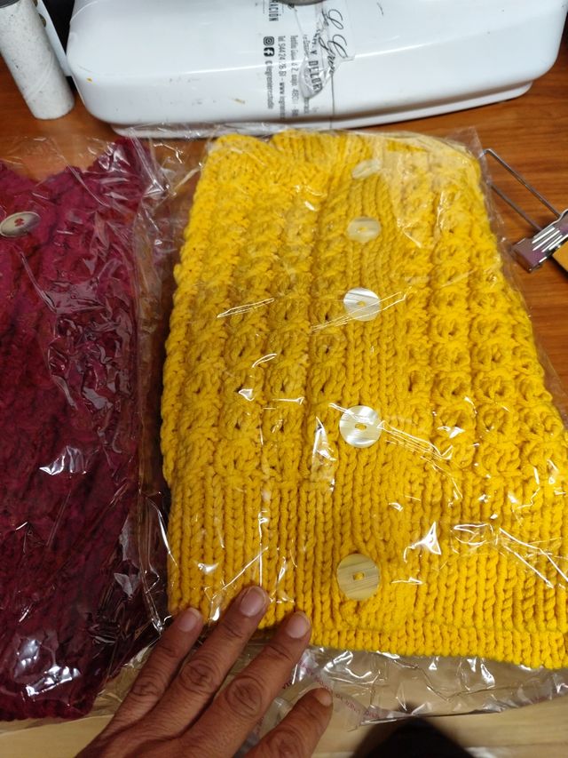 Toquillas. Talla 7 ,6 años