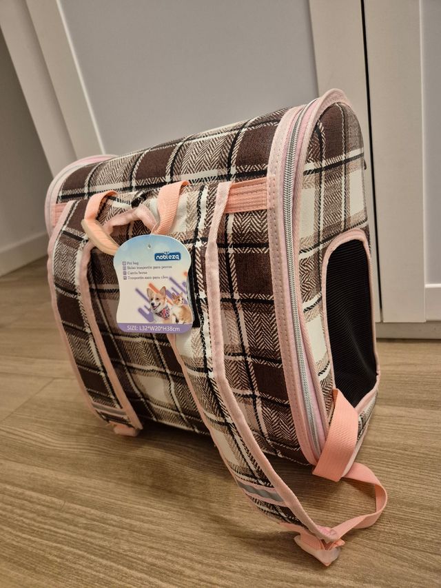 Transportin mochila para mascota