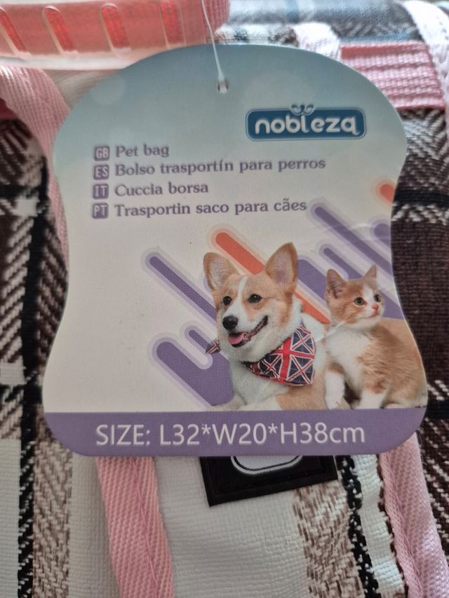 Transportin mochila para mascota
