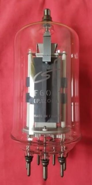 VÁLVULA ANTIGUA GRANDE DE RADIO