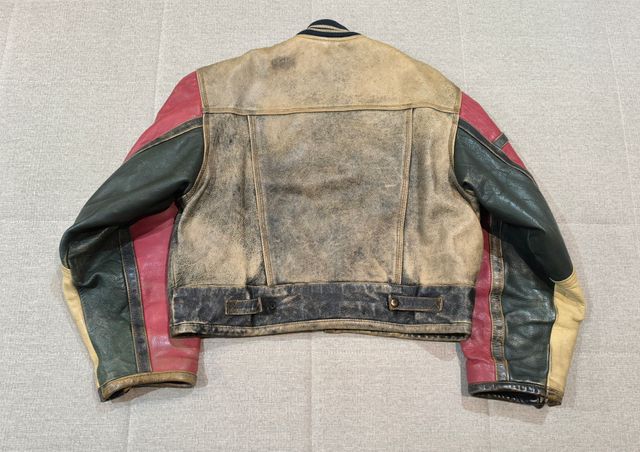 Chaqueta cuero vintage