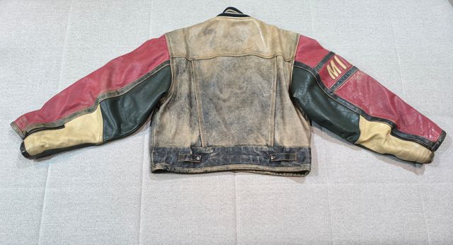 Chaqueta cuero vintage