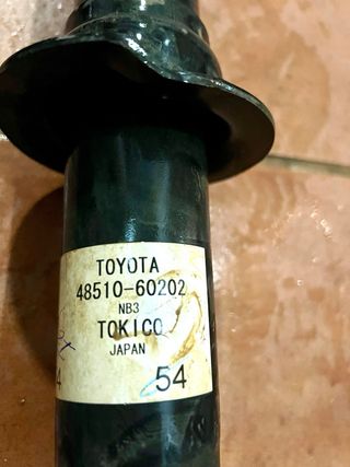 Amortiguadores y muelles Toyota Land Cruiser