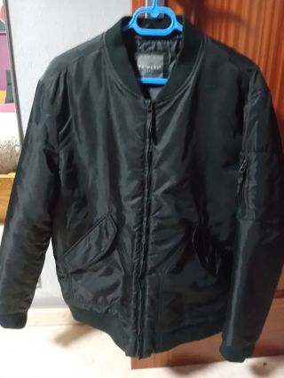 Chaqueta bomber acolchada nueva T L