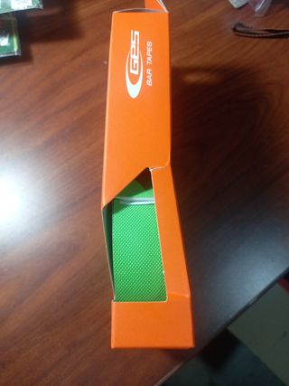 Cinta manillar verde GES de gel