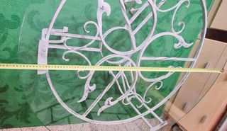 Mesa salón de forja