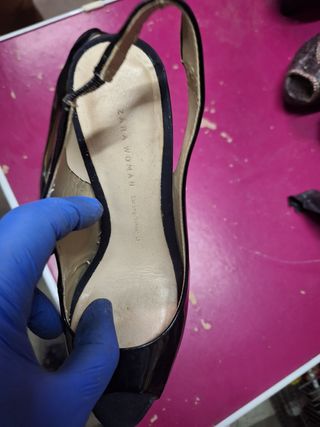 Zapato de tacón de aguja