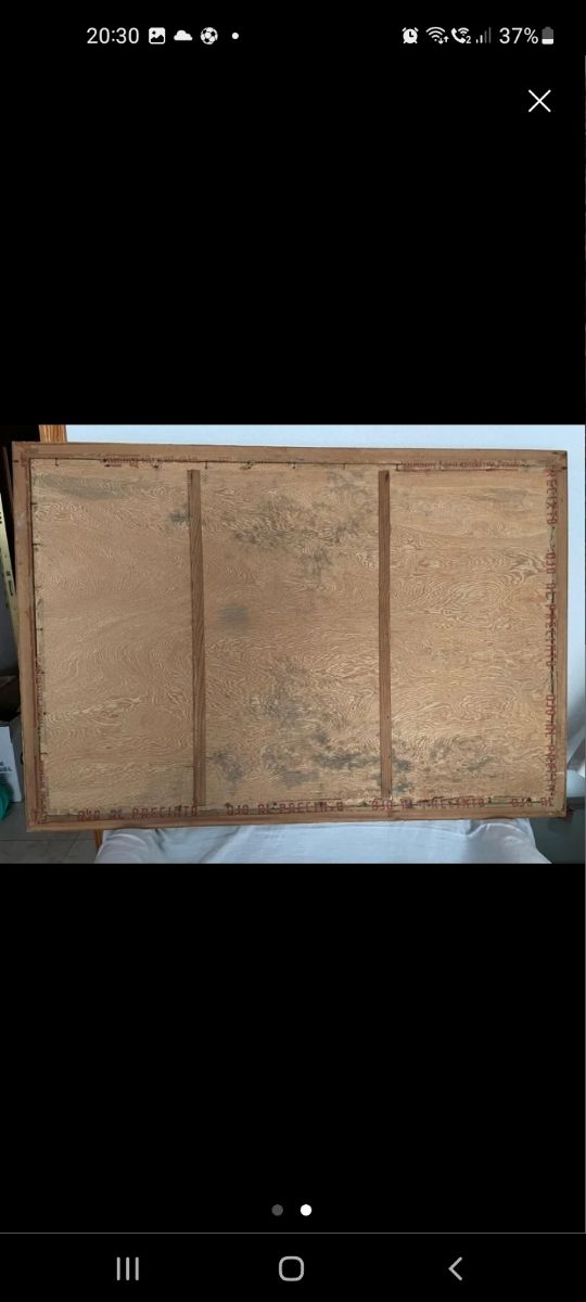 GRAN TAPIZ Y MARCO ANTIGUO