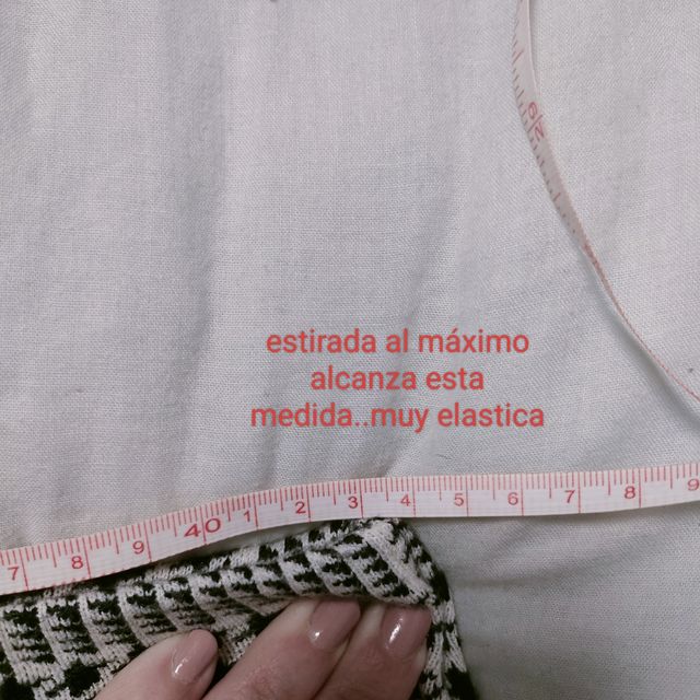 Falda zara elástica