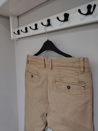 Pantalón Vaquero Beige