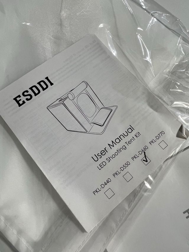 Esddi - Led shooting tent kit