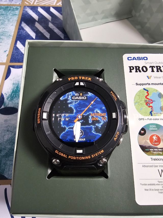 Reloj Casio Pro Trek WSD-F20