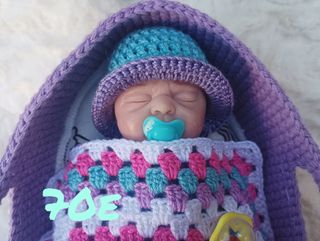 Mini bebe reborn silicona