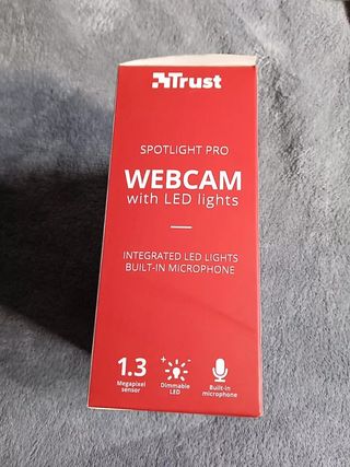 Trust Webcam With Led Lights SpotLight Pro Microf
