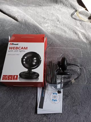 Trust Webcam With Led Lights SpotLight Pro Microf