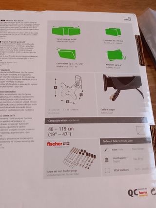 Soporte de pared TV Samsung