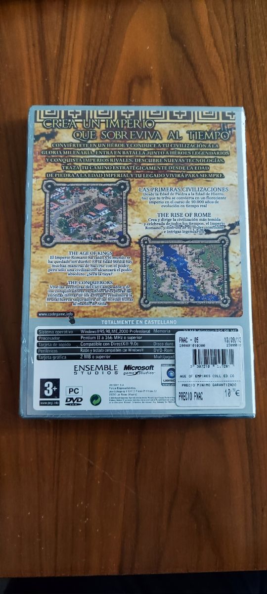 Age of empires precintado