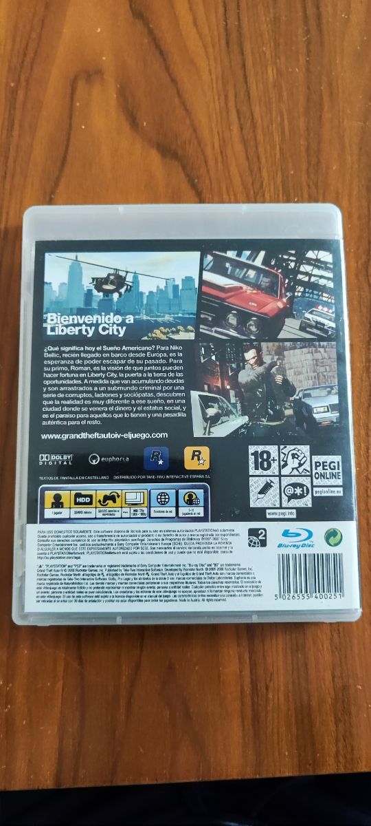 Grand theft auto IV PS3