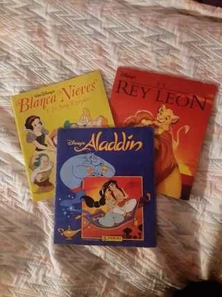 Albumes de cromos Disney 