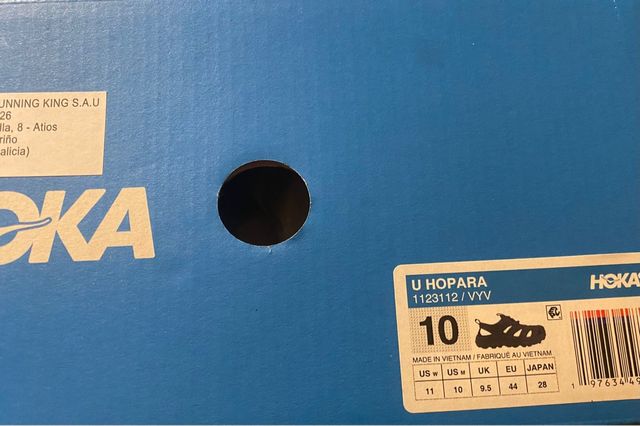 Sandalias HOKA Hopara azules nuevas