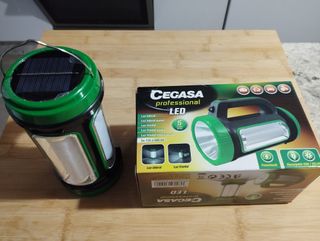 LINTERNA SOLAR MULTIFUNCION CEGASA