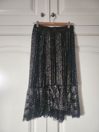 Falda lentejuelas