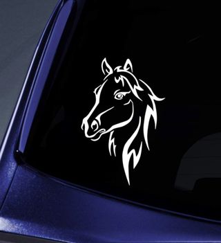 Pegatina de vinilo de corte para coche