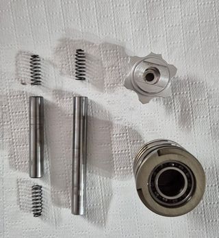 Desmo Ktm selettori e aste cambio, desmodromico