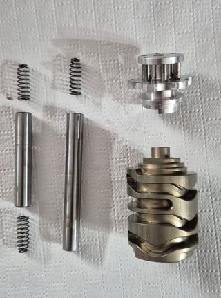 Desmo Ktm selettori e aste cambio, desmodromico