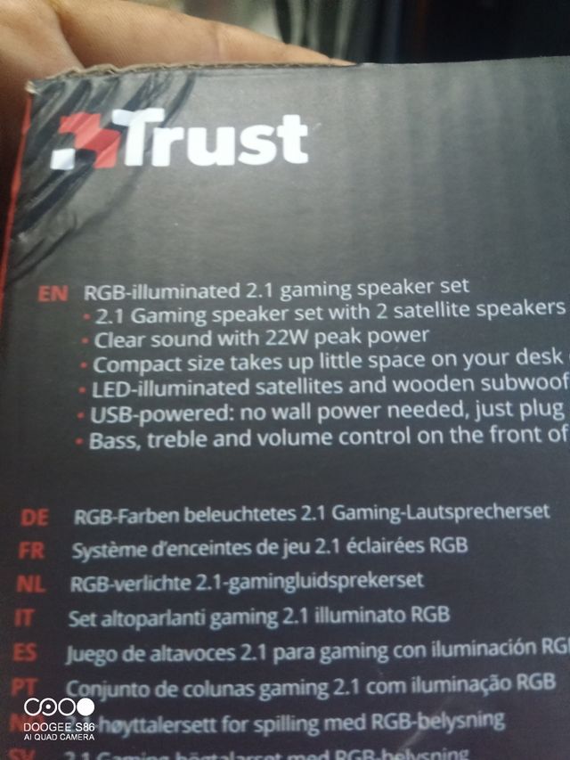 Gaming Casse speaker set