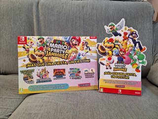 Carteles PLV Mario Party Nintendo Switch