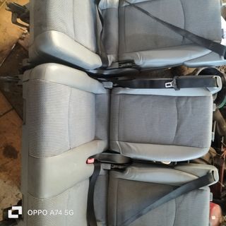 Asiento segunda fila vito viano w639 2+1