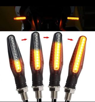 PORTA MATRÍCULA Z900 + INTERMITENTES LED DINÁMICOS