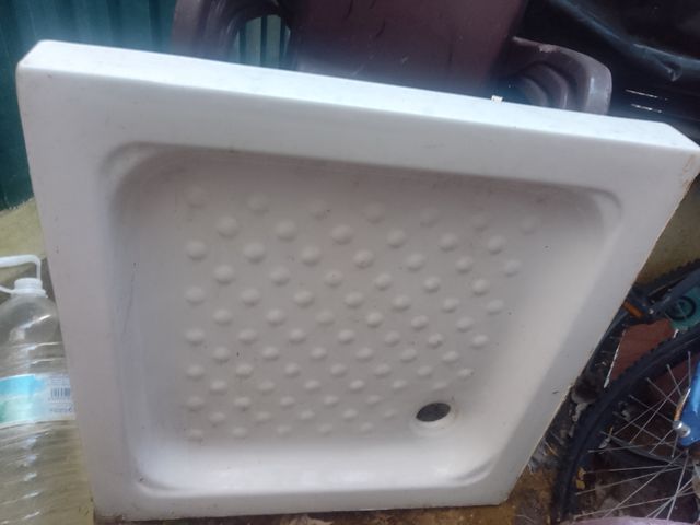 Plato de ducha de cerámica