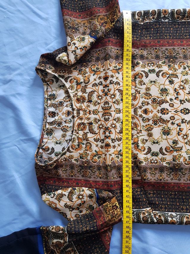 Vestido estampado T-38