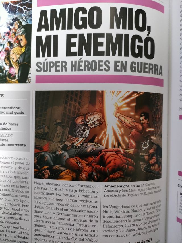 El libro de Marvel