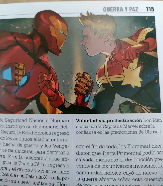 El libro de Marvel