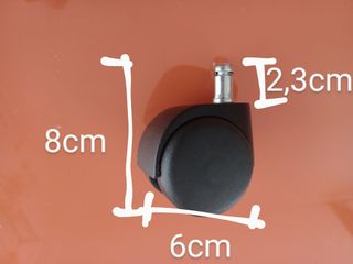 Ruedas de Silla de Oficina 11mm