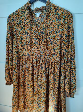 Vestido flores boho Monqui 