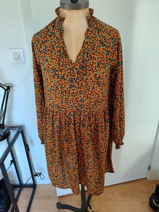 Vestido flores boho Monqui 