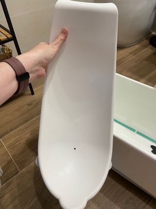 Bañera bebe stokke con adaptador