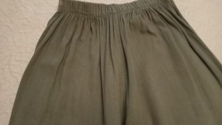 Pantalón ancho verde talla única nuevo.