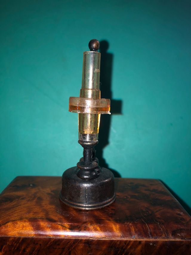 Temperamatite in metallo, collezione, vintage