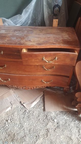 Cómodas Vintage   con espejo.