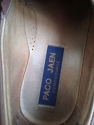 Zapatos piel marrón nuevos 39.