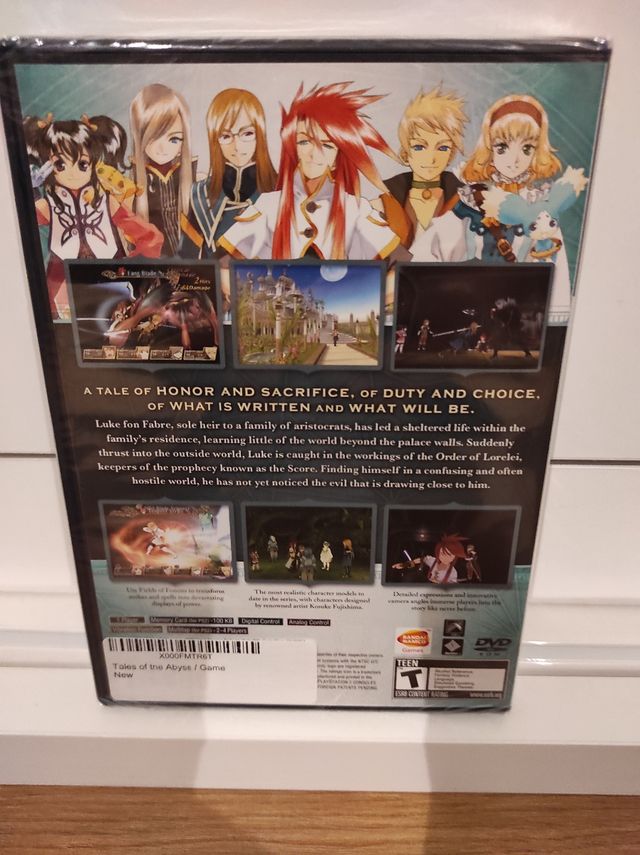 Tales Abyss Ps2