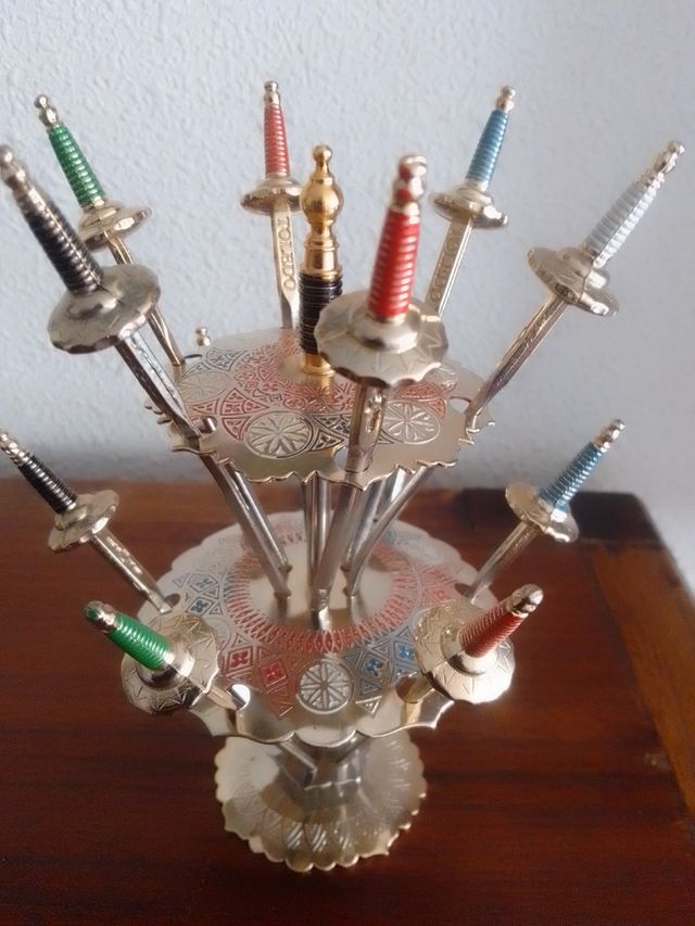 Palillero de espadas