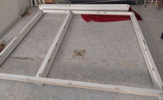 Ventana balconera pvc oscilobatiente