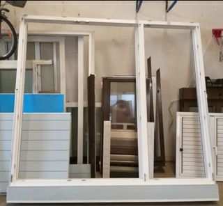 Ventana balconera pvc oscilobatiente